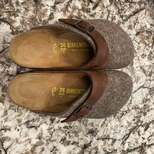 Birkenstock slip on shoes